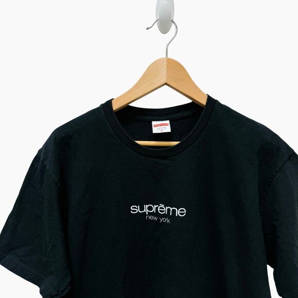 Supreme Bundle of 2 Tshirt Black and White Men’s Size Medium - Picture 9 of 12